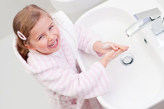 Για να προστατευθείτε από τη μόλυνση με σκουλήκια, πρέπει να πλένετε τα χέρια σας